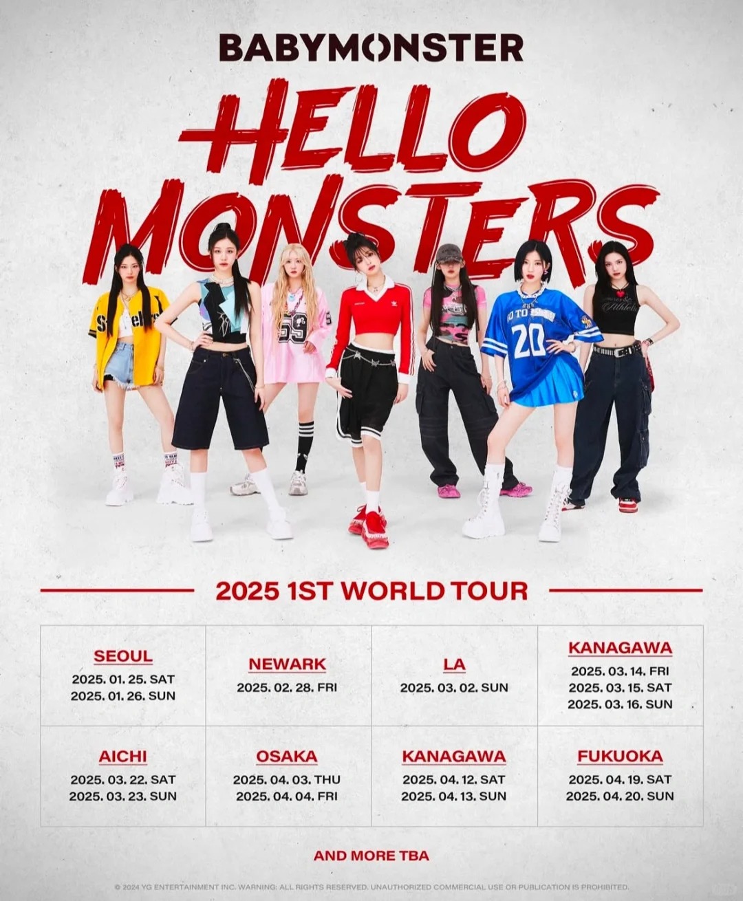 BABYMONSTER日本演唱会
