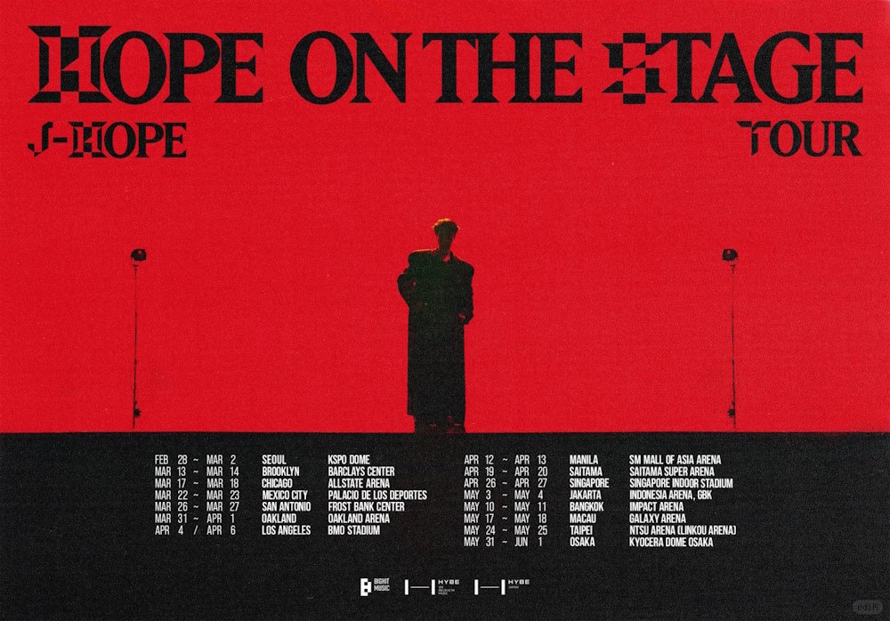 郑号锡j-hope日本演唱会