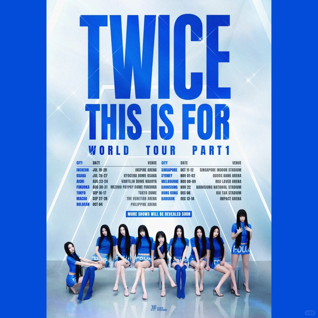 韩国女团Twice日本演唱会